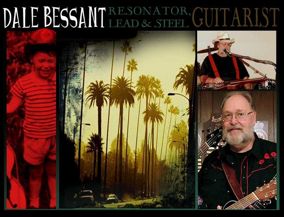 Dale Bessant Music photo collage