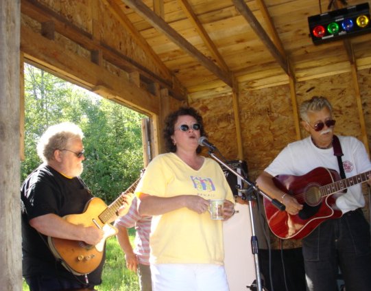 Bob Murphy, Barb Sharples, Clarence Goyetche
